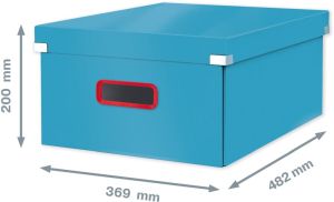 Leitz Cosy Click & Store grote opbergdoos, blauw
