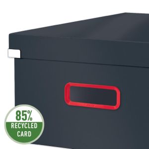 Leitz Cosy Click & Store grote opbergdoos, grijs