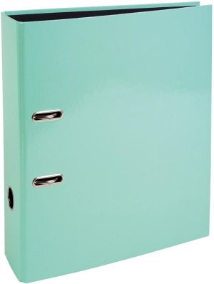 Exacompta Aquarel ordner uit karton met gecoat papier, ft A4, rug van 8 cm, in geassorteerde kleuren