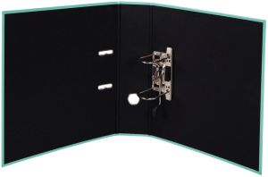 Exacompta Aquarel ordner uit karton met gecoat papier, ft A4, rug van 8 cm, in geassorteerde kleuren