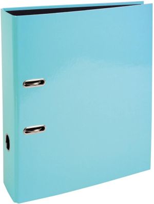 Exacompta Aquarel ordner uit karton met gecoat papier, ft A4, rug van 8 cm, in geassorteerde kleuren