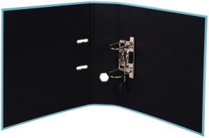 Exacompta Aquarel ordner uit karton met gecoat papier, ft A4, rug van 8 cm, in geassorteerde kleuren