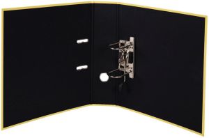 Exacompta Aquarel ordner uit karton met gecoat papier, ft A4, rug van 8 cm, in geassorteerde kleuren