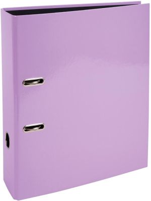 Exacompta Aquarel ordner uit karton met gecoat papier, ft A4, rug van 8 cm, in geassorteerde kleuren