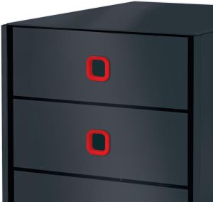 Leitz Click & Store Cosy ladenblok, 3 laden, grijs