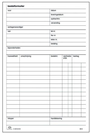 Atlanta by Jalema bestelformulieren met carbon