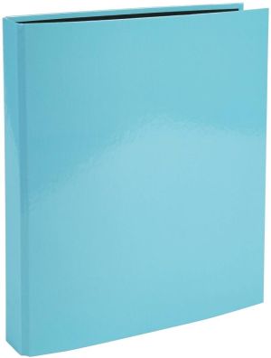 Exacompta Aquarel ringmap uit gecoat karton, ft A4, met 2 D-ringen, rug van 4 cm, geassorteerde kleuren