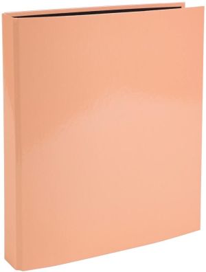 Exacompta Aquarel ringmap uit gecoat karton, ft A4, met 2 D-ringen, rug van 4 cm, geassorteerde kleuren