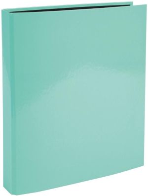 Exacompta Aquarel ringmap uit gecoat karton, ft A4, met 2 D-ringen, rug van 4 cm, geassorteerde kleuren