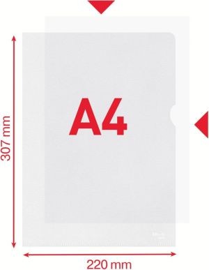 Dossier Esselte Premium A4, fabriqu&eacute; &agrave; partir de 30 % de plastique recycl&eacute; pr&eacute;-consommation