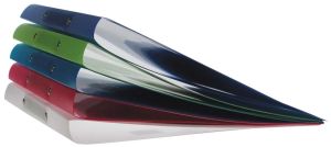 Exaclair Personaliseerbare ringmap Kreacover 2 ringen   15 mm, geassorteerde kleuren