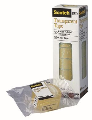 Scotch transparante tape 550 ft 19 mm x 33 m