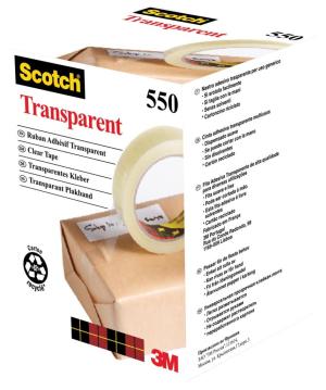 Scotch® Plakband 550 ft 19 mm x 66m