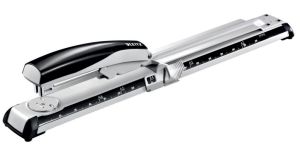 Leitz NeXXt metalen langarm nietmachine 40 vel zwart