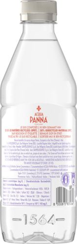 Acqua Panna mineraalwater, niet bruisend, fles van 50 cl, pak van 24 stuks