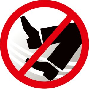 Tesa anti-slip tape, ft 5 m x 50 mm, zwart