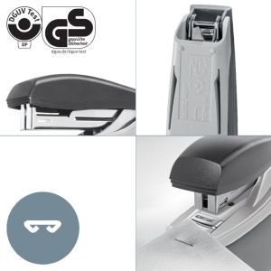 Leitz NeXXt Recycle mini nietmachine, rood