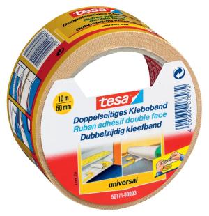DUBBELZ PLAKBAND TESA 50MMX10M
