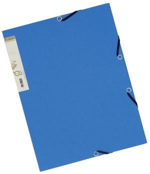 Exacompta elastomap Forever koningsblauw/donkerblauw