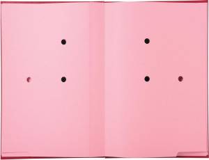 Exacompta signataire pour ft 24 x 35 cm, en carton couverte avec pvc, 20 compartiments, rouge