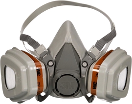 3M masque avec filtres rempla&ccedil;ables, r&eacute;utilisable, offre protection respiratoire A2P2