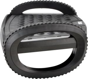 Desq voetensteun, 2 hoogte standen, schommel, zwart