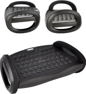 Desq voetensteun, 2 hoogte standen, schommel, zwart