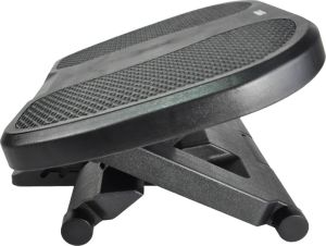 Desq voetensteun anti slip, 3 hoogte standen, zwart