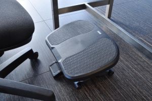 Desq voetensteun anti slip, 3 hoogte standen, zwart