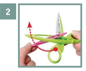 Maped kartelschaar Cr&eacute;a cut set: 1 schaar, 5 kartelmotieven en 2 verschillende samenstellingen