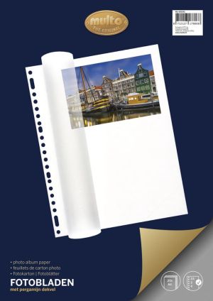 Multo fotopapier, ft A4, 23-gaats, pak van 20 vel