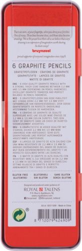 Bruynzeel grafietpotlood Expression, doos van 6 stuks