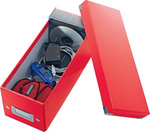 Leitz WOW opbergdoos Click & Store, ft S, rood