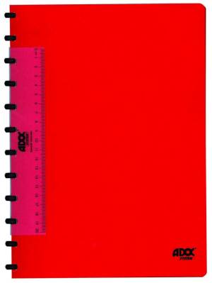 Adoc Classic cahier, ft A4, 144 pages, quadrill&eacute; commercial, couleurs assorties