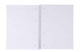 OFFICE products spiraalschrift, A4, 80 blad, gelijnd