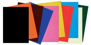 Folia gekleurd tekenpapier, 120 g, ft 21 x 29,7 cm, A4, geassorteerde kleuren, pak van 100 vel