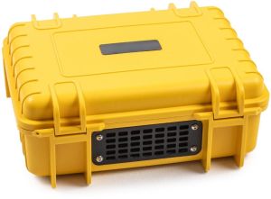 De Raat bo&icirc;tier pour batteries Lithium-Ion, small, 4 l, jaune