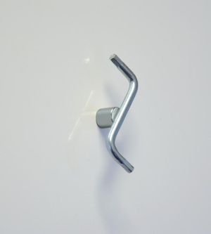 MAUL neodymium cylinder magneet, ft 10x10x10 mm, trekkracht 4 kg, zilver, blister van 4 stuk