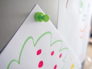 Maul neodymium kegelmagneet, 12 mm, trekkracht 1,5kg, voor whitebord, assorti pastel, blister van 10 stuk