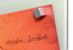 MAUL neodymium kubusmagneet 10 x 10 x 10 mm, trekkracht 3,8 kg, zilver, blister van 4 stuks