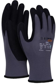 DONAU SAFETY gants de protection Flex, gris, XL, taille 10