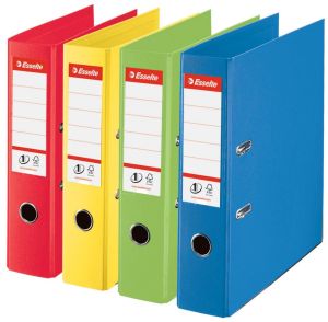 Esselte Classeur &agrave; levier Power N&deg; 1 Vivida ft A4, dos de 5 cm, jaune