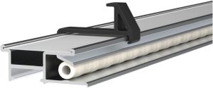 MAUL klemlijst Pro aluminium 50x4,5cm multi-functioneel met 5 toepassingen