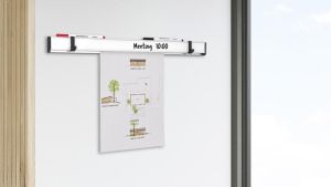 MAUL klemlijst Pro aluminium 50x4,5cm multi-functioneel met 5 toepassingen