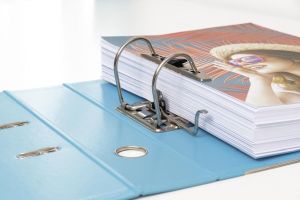 Esselte ordner Colour'Breeze, A4, PP, rug van 75 mm, bleu