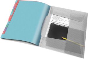 Esselte Colour'Breeze sorteermap, PP, ft A4, 12 tabs, assorti