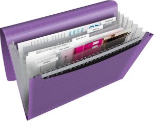 Esselte Colour'Breeze voorordner, 6 vakken, lavendel