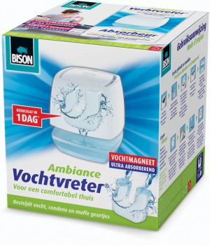 Bison absorbeur d'humidit&eacute; rechargeable Ambiance, pour des recharges de 450 g
