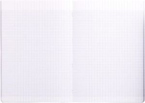 Clairefontaine cahier Metric pour ft A4, 96 pages, s&eacute;y&egrave;s, couleurs assorties