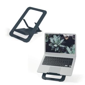 Leitz Ergo aluminium verstelbare laptopstandaard, grijs